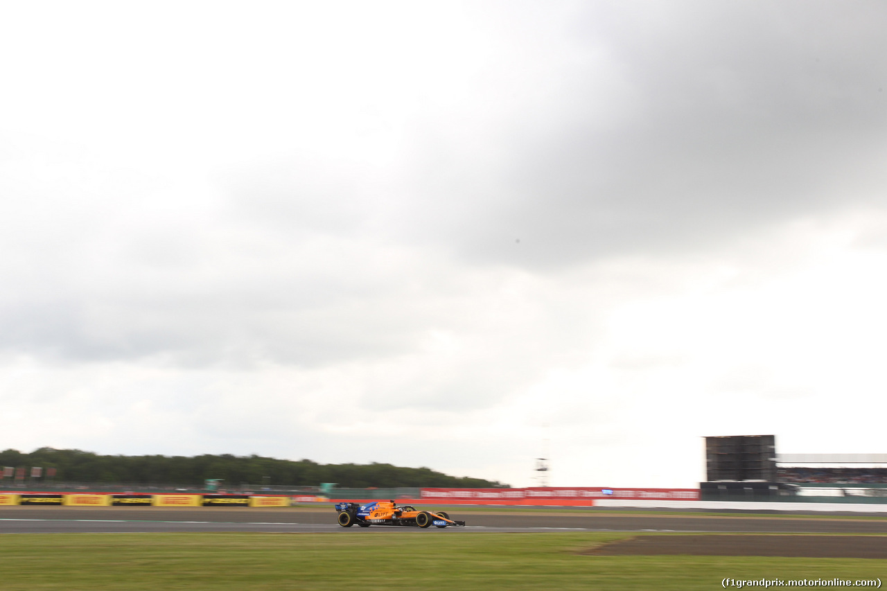 GP GRAN BRETAGNA, 12.07.2019- Prove Libere 1, Carlos Sainz Jr (ESP) Mclaren F1 Team MCL34