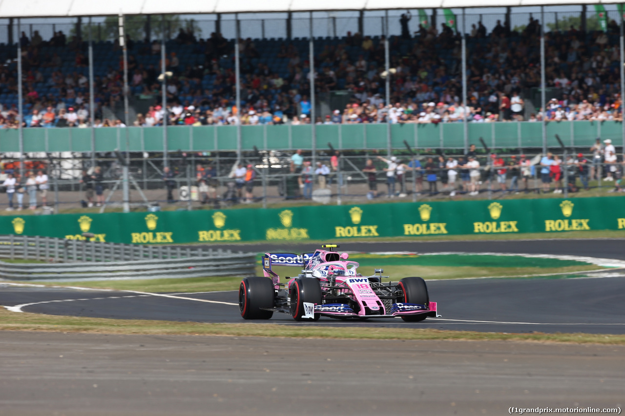 GP GRAN BRETAGNA, 12.07.2019- Prove Libere 1, Lance Stroll (CDN) Racing Point F1 RP19