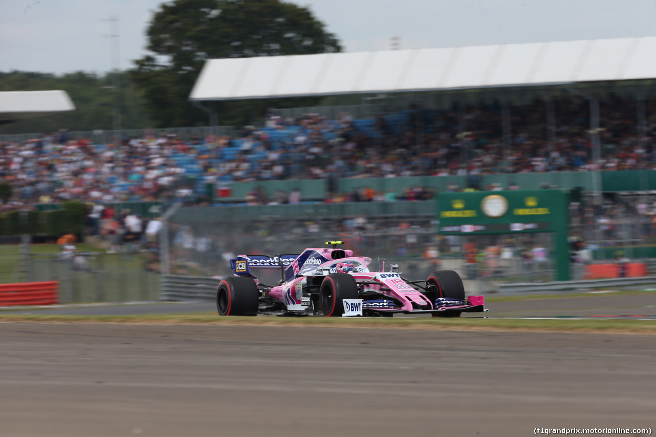 GP GRAN BRETAGNA, 12.07.2019- Prove Libere 1, Lance Stroll (CDN) Racing Point F1 RP19