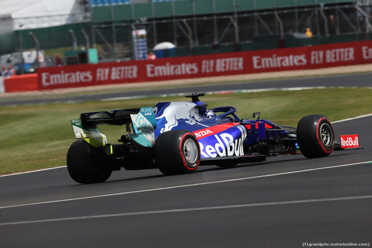 GP GRAN BRETAGNA, 12.07.2019- Prove Libere 1, Daniil Kvyat (RUS) Scuderia Toro Rosso STR14