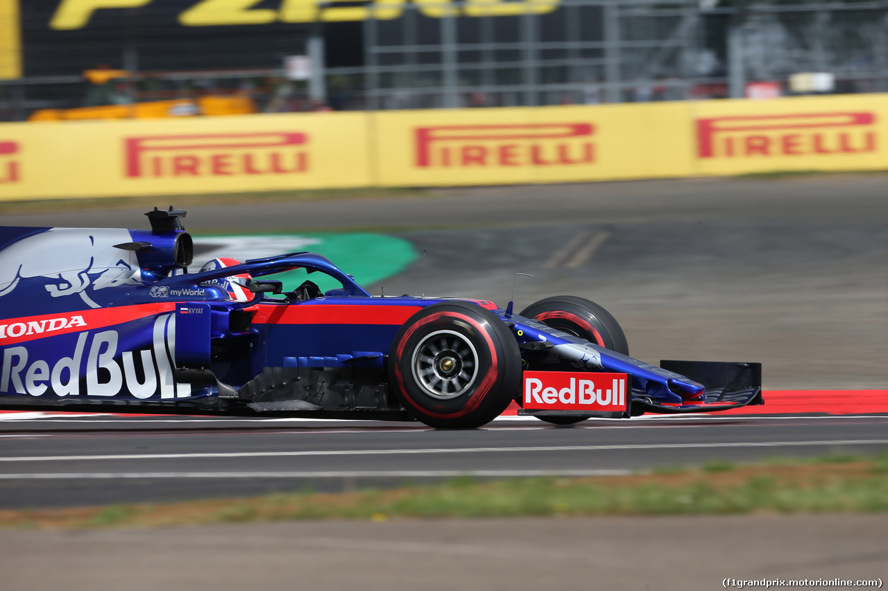 GP GRAN BRETAGNA, 12.07.2019- Prove Libere 1, Daniil Kvyat (RUS) Scuderia Toro Rosso STR14