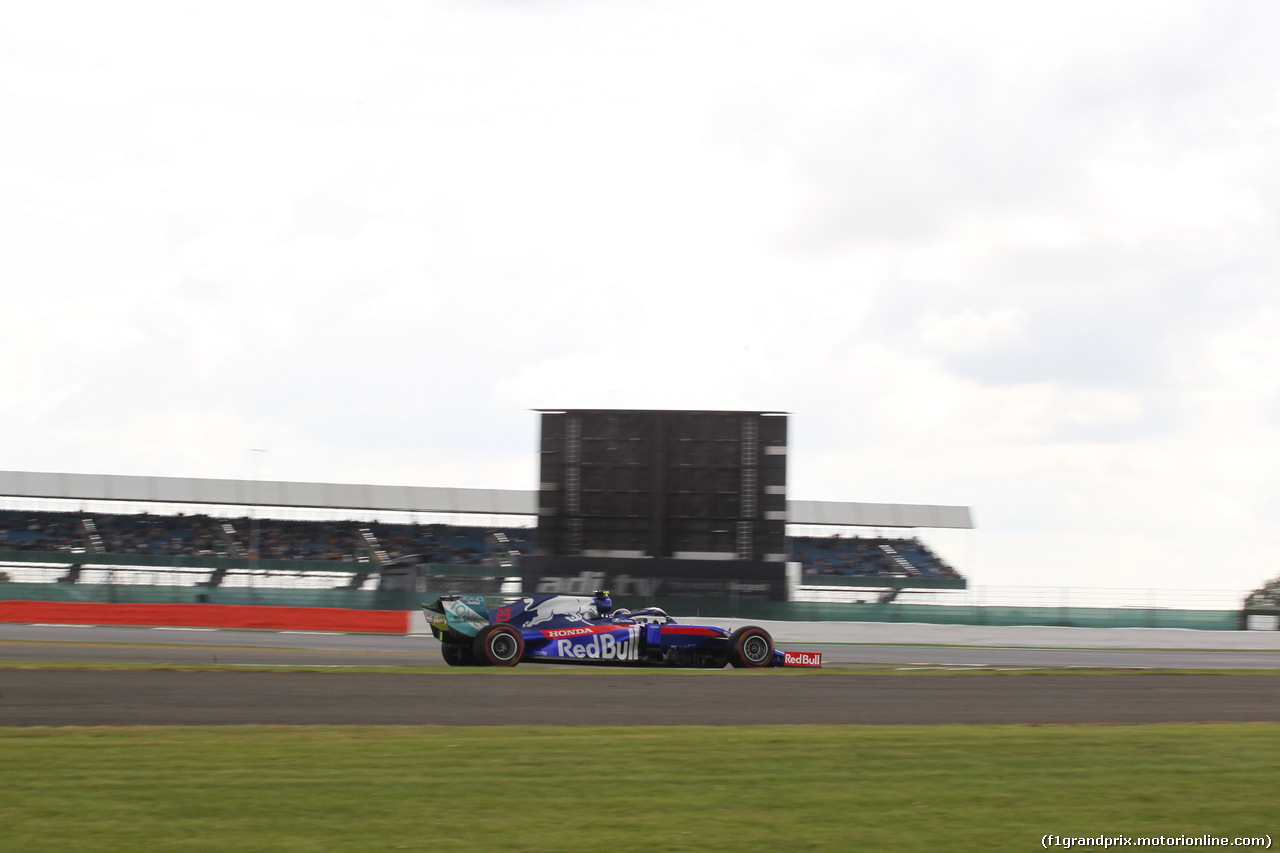 GP GRAN BRETAGNA, 12.07.2019- Prove Libere 1, Alexader Albon (THA) Scuderia Toro Rosso STR14