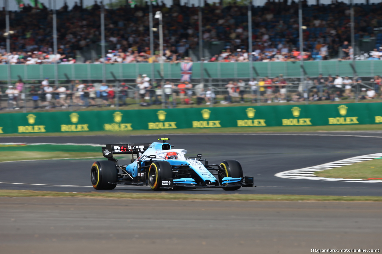 GP GRAN BRETAGNA, 12.07.2019- Prove Libere 1, Robert Kubica (POL) Williams F1 FW42