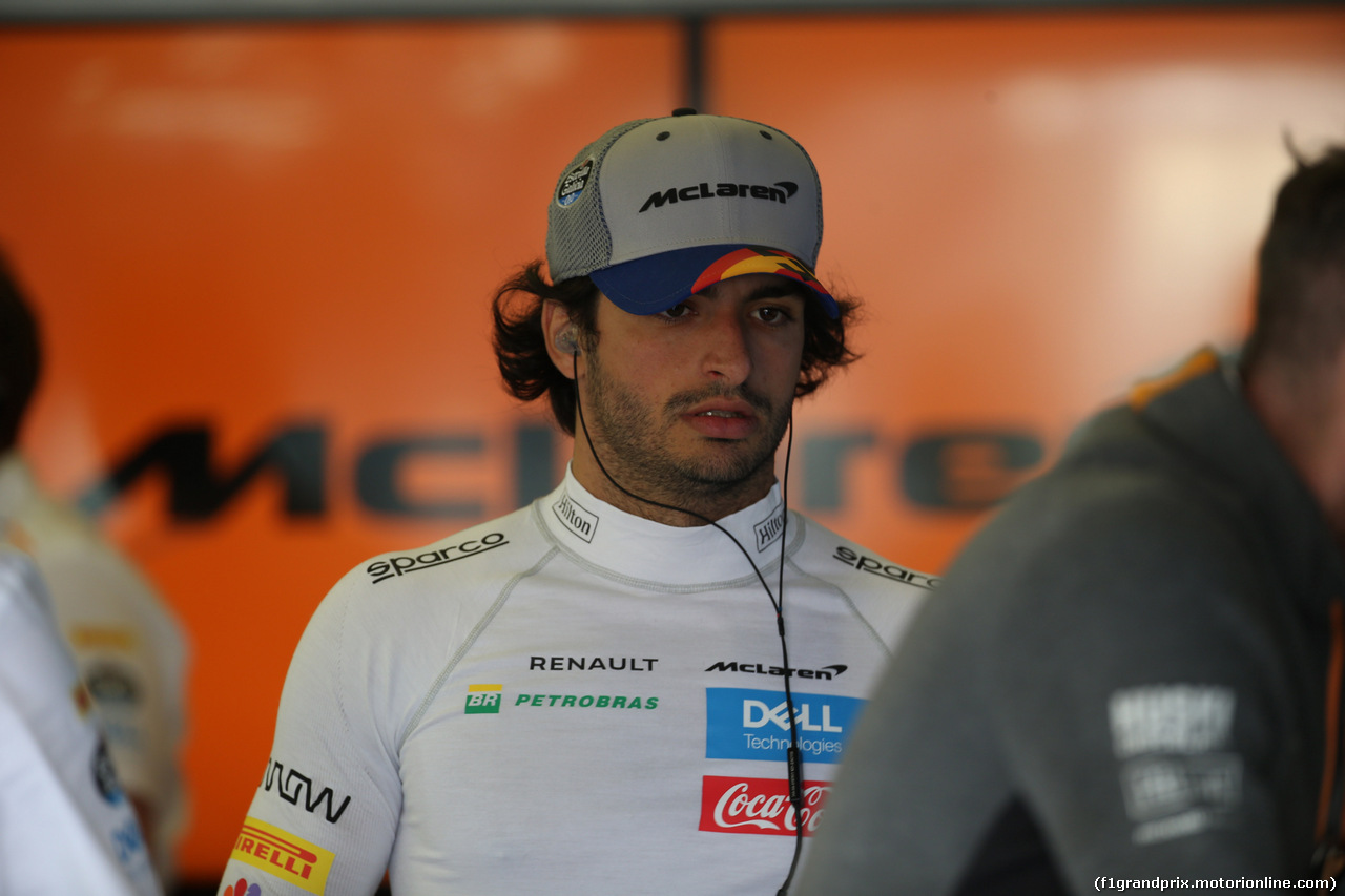 GP GRAN BRETAGNA, 12.07.2019- Prove Libere 1, Carlos Sainz Jr (ESP) Mclaren F1 Team MCL34