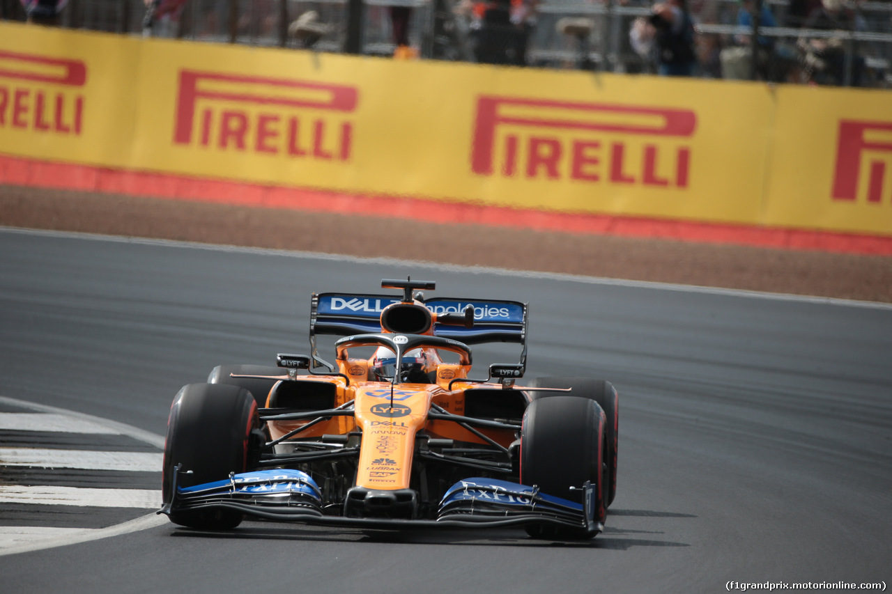 GP GRAN BRETAGNA, 12.07.2019- Prove Libere 1, Carlos Sainz Jr (ESP) Mclaren F1 Team MCL34