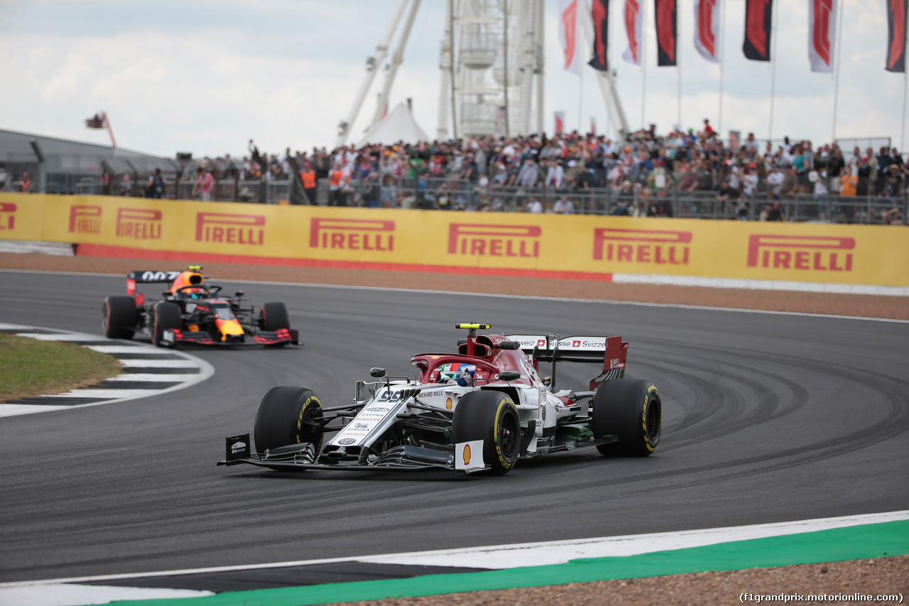GP GRAN BRETAGNA, 12.07.2019- Prove Libere 1, Antonio Giovinazzi (ITA) Alfa Romeo Racing C38