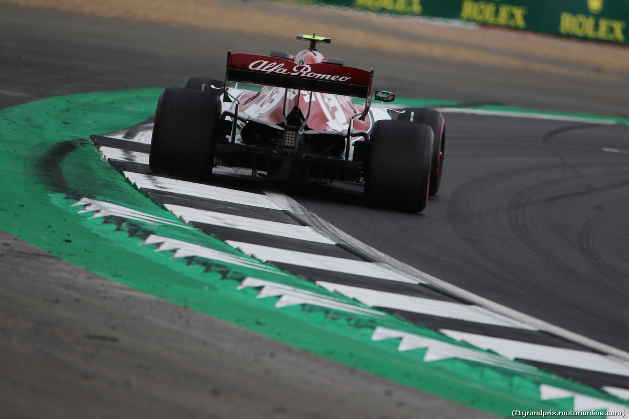 GP GRAN BRETAGNA, 12.07.2019- Prove Libere 1, Antonio Giovinazzi (ITA) Alfa Romeo Racing C38