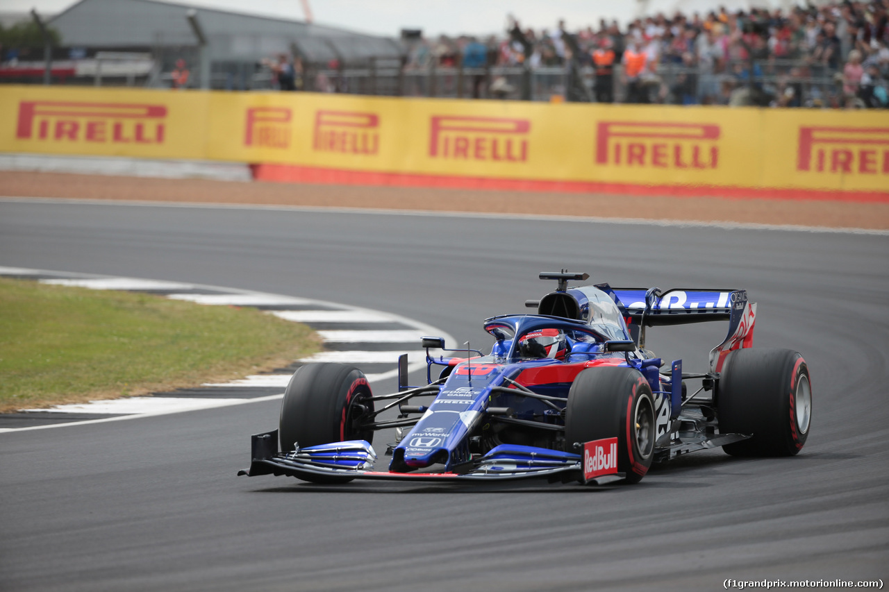 GP GRAN BRETAGNA, 12.07.2019- Prove Libere 1, Daniil Kvyat (RUS) Scuderia Toro Rosso STR14