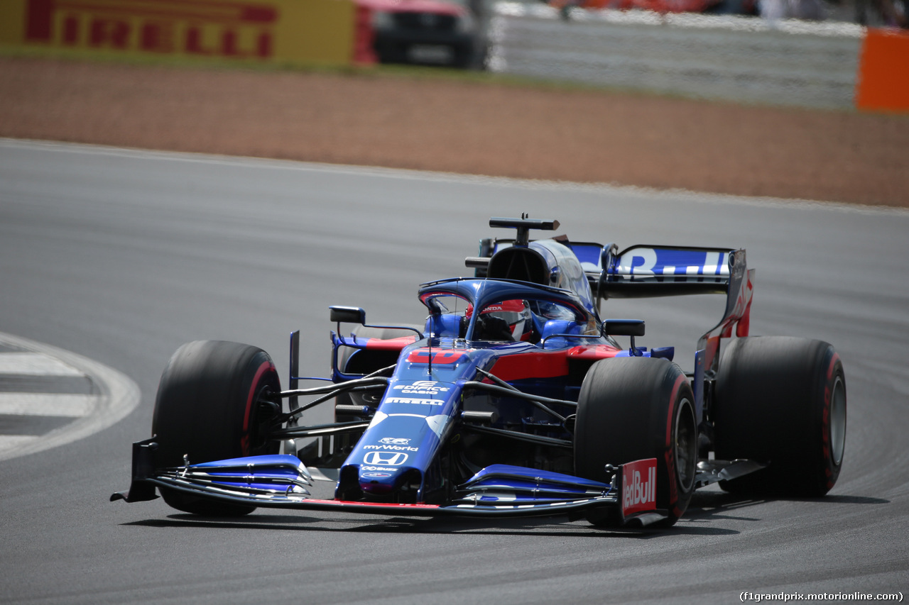 GP GRAN BRETAGNA, 12.07.2019- Prove Libere 1, Daniil Kvyat (RUS) Scuderia Toro Rosso STR14