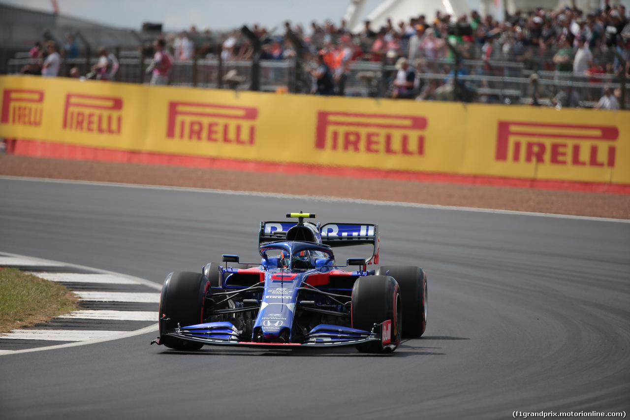 GP GRAN BRETAGNA, 12.07.2019- Prove Libere 1, Alexader Albon (THA) Scuderia Toro Rosso STR14
