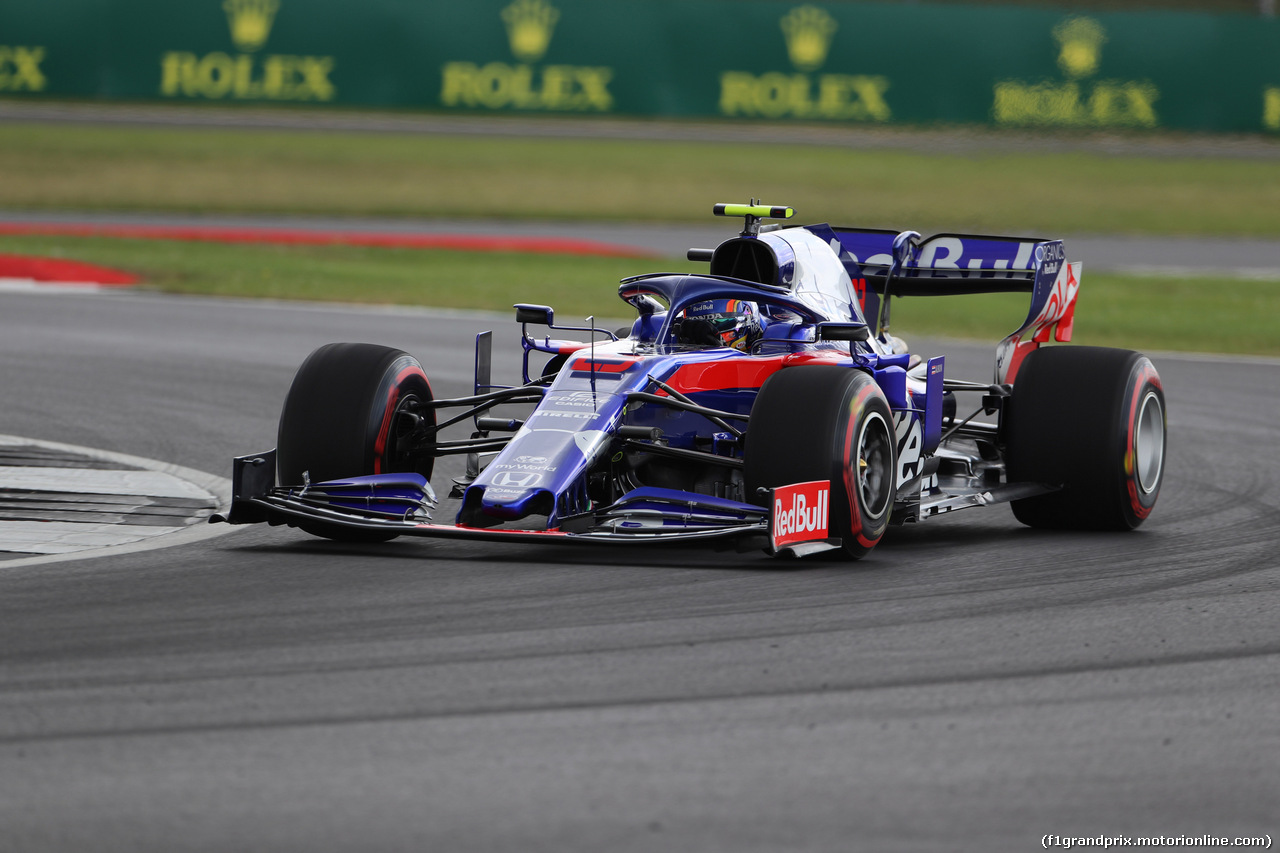 GP GRAN BRETAGNA, 12.07.2019- Prove Libere 1, Alexader Albon (THA) Scuderia Toro Rosso STR14