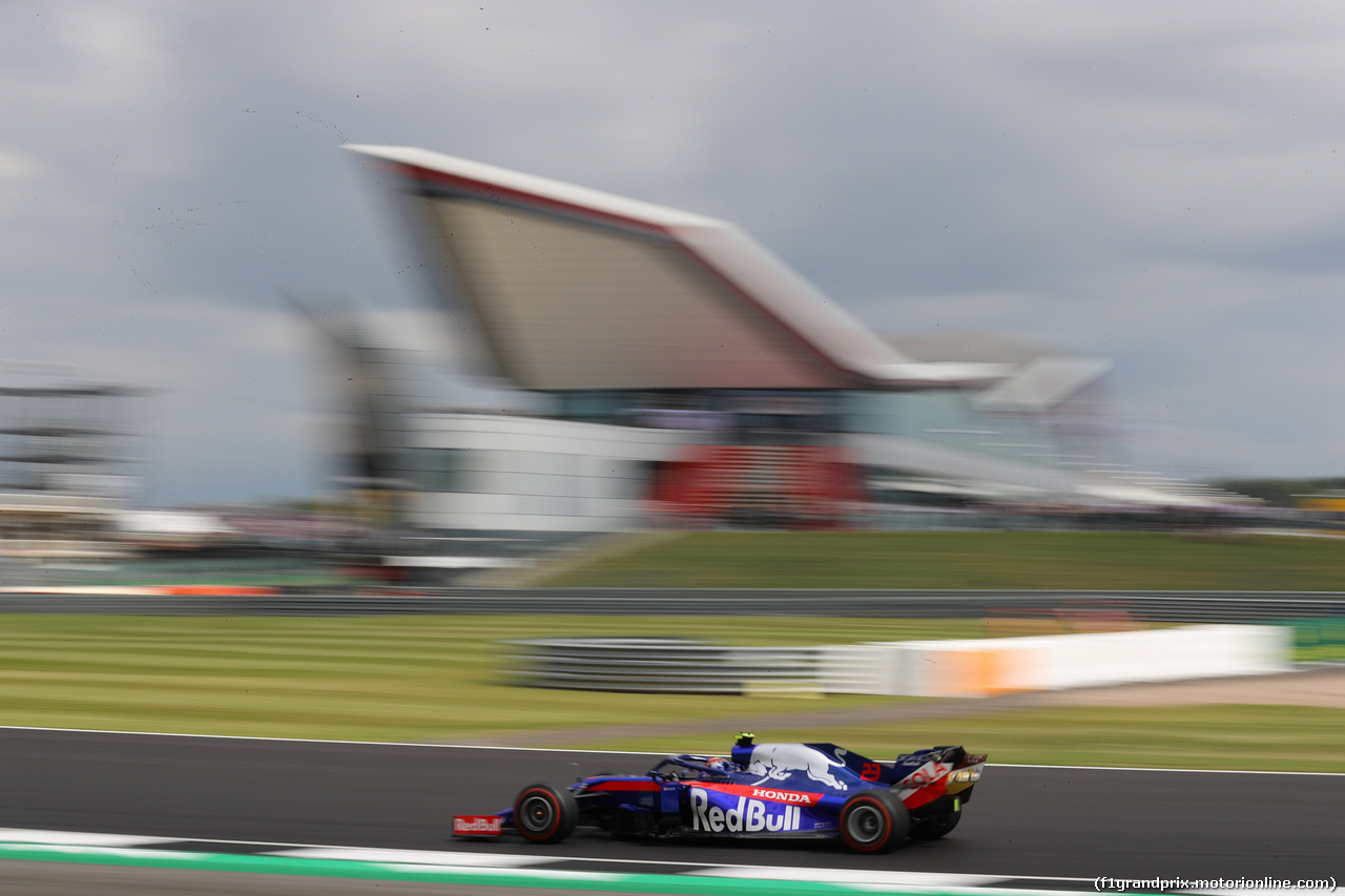 GP GRAN BRETAGNA, 12.07.2019- Prove Libere 1, Alexader Albon (THA) Scuderia Toro Rosso STR14