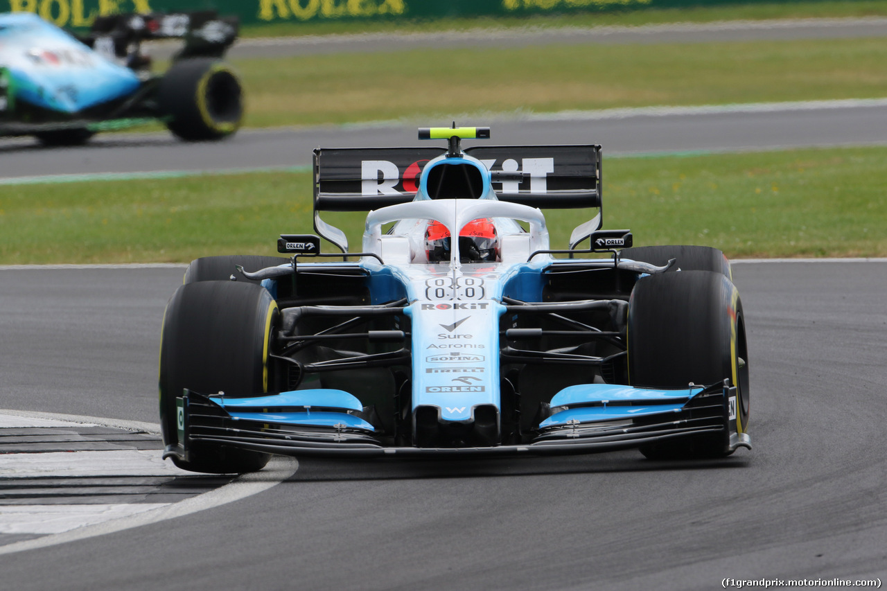 GP GRAN BRETAGNA, 12.07.2019- Prove Libere 1, Robert Kubica (POL) Williams F1 FW42
