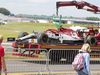 GP GRAN BRETAGNA, 12.07.2019- Free Practice 1, Kimi Raikkonen (FIN) Alfa Romeo Racing C38 on tow truck