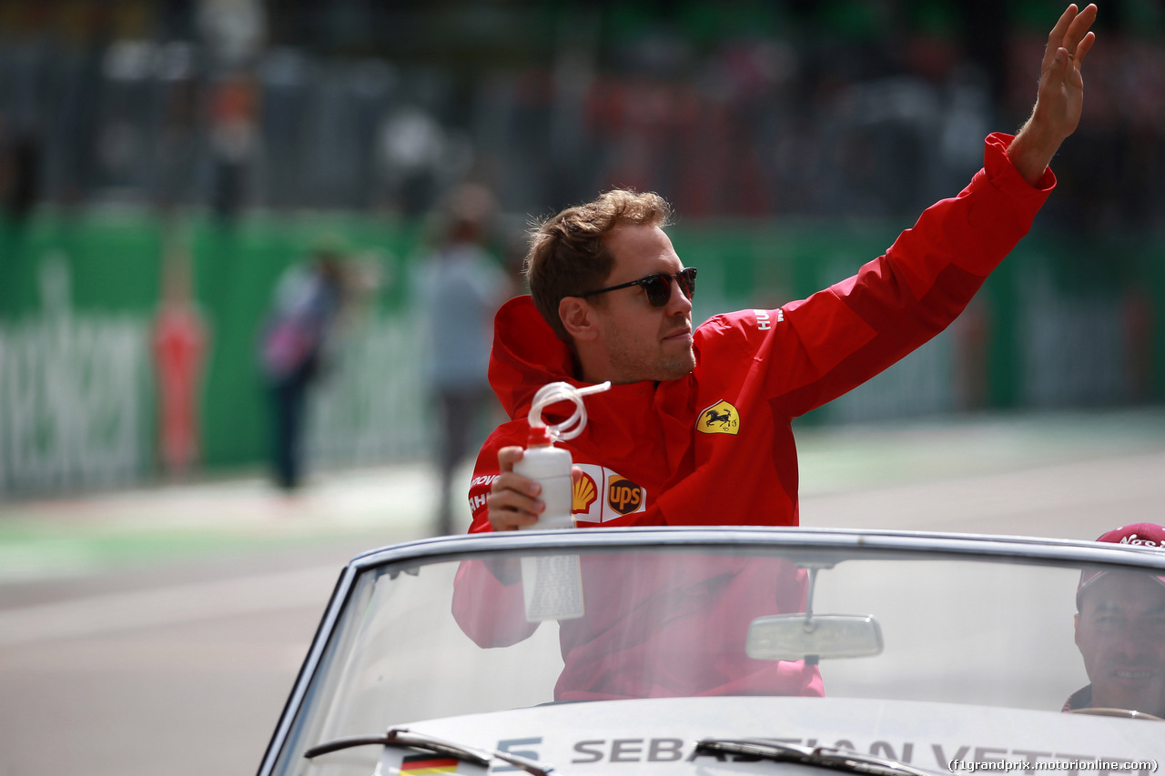 GP ITALIA, 08.09.2019 - Sebastian Vettel (GER) Ferrari SF90