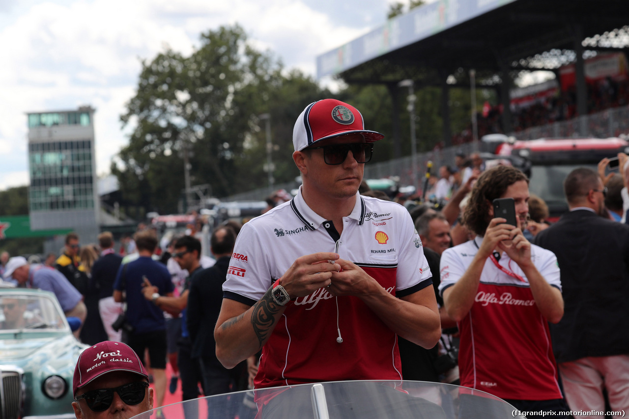 GP ITALIA, 08.09.2019 - Kimi Raikkonen (FIN) Alfa Romeo Racing C38