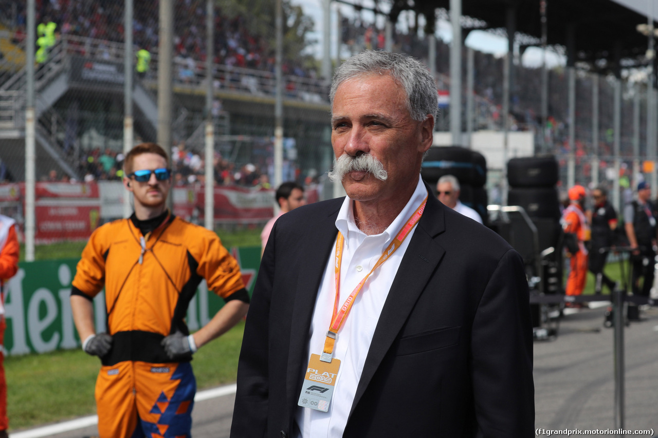 GP ITALIA, 08.09.2019 - Gara, Chase Carey (USA) Formula One Group Chairman