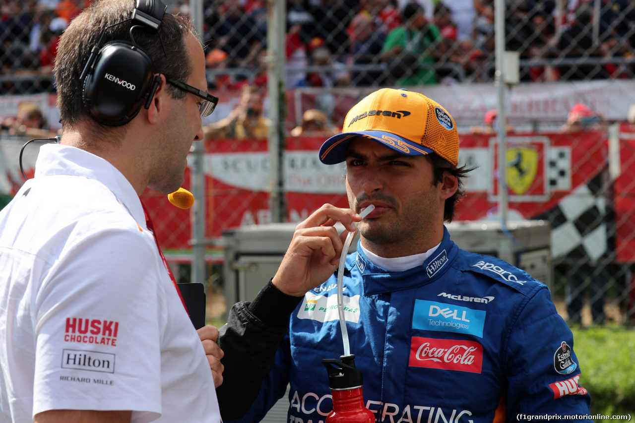 GP ITALIA, 08.09.2019 - Gara, Carlos Sainz Jr (ESP) Mclaren F1 Team MCL34