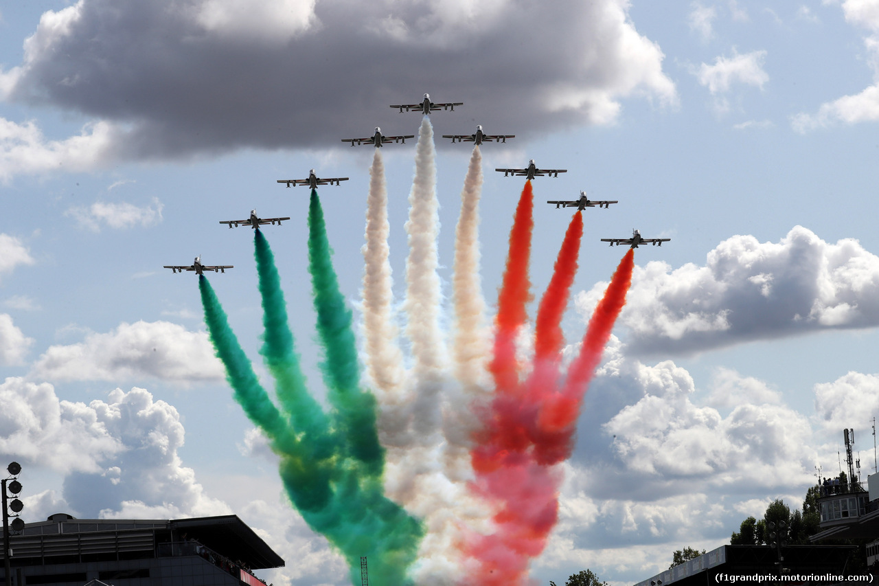 GP ITALIA, 08.09.2019 - Gara, Frecce tricolori