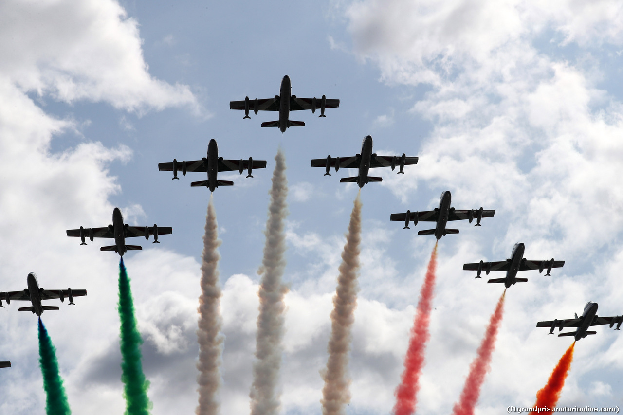 GP ITALIA, 08.09.2019 - Gara, Frecce tricolori