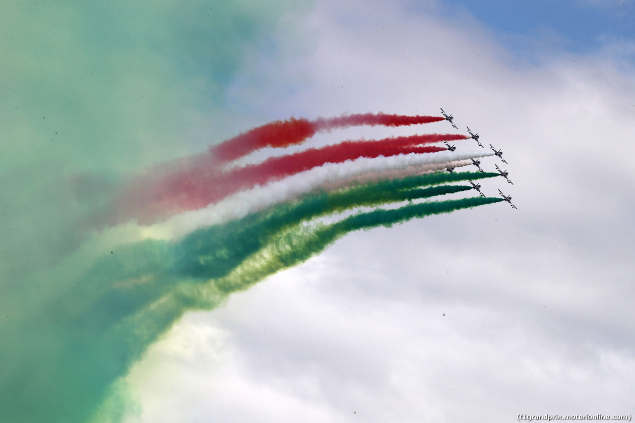 GP ITALIA, 08.09.2019 - Gara, Frecce tricolori