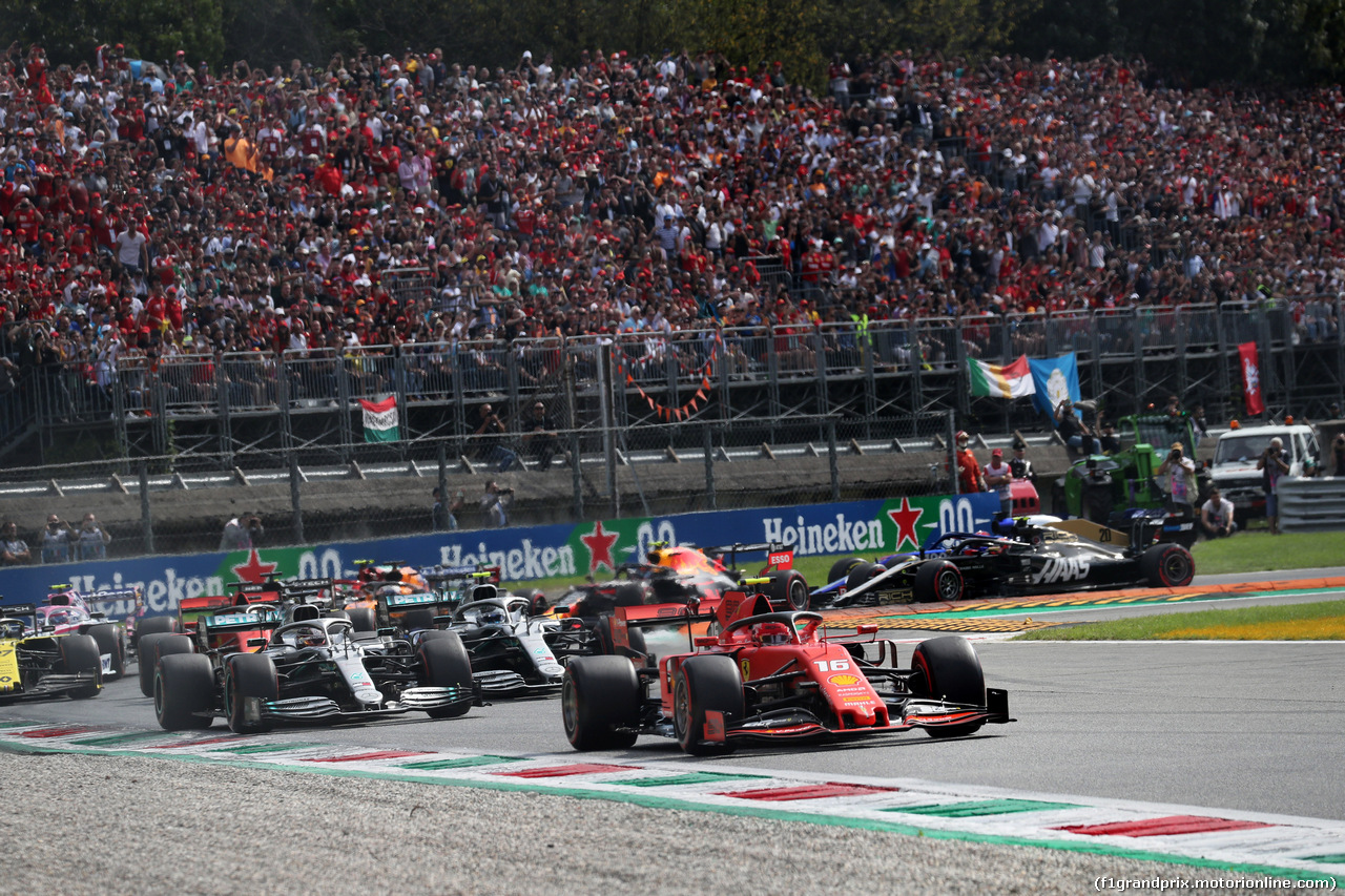 GP ITALIA, 08.09.2019 - Gara, Start of the race