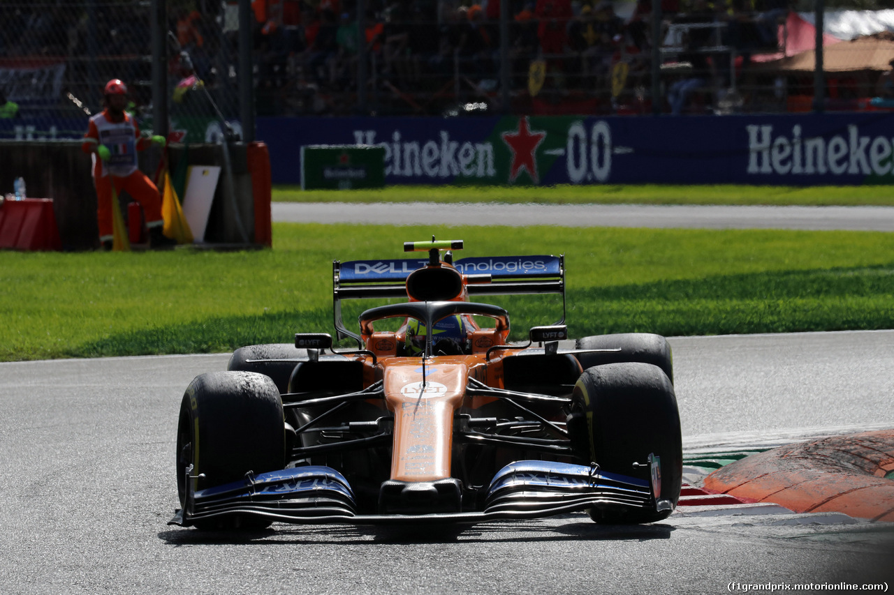 GP ITALIA, 08.09.2019 - Gara, Lando Norris (GBR) Mclaren F1 Team MCL34