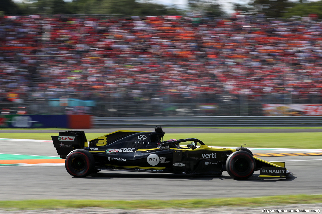 GP ITALIA, 08.09.2019 - Gara, Daniel Ricciardo (AUS) Renault Sport F1 Team RS19