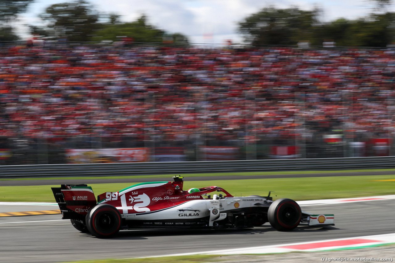 GP ITALIA, 08.09.2019 - Gara, Antonio Giovinazzi (ITA) Alfa Romeo Racing C38