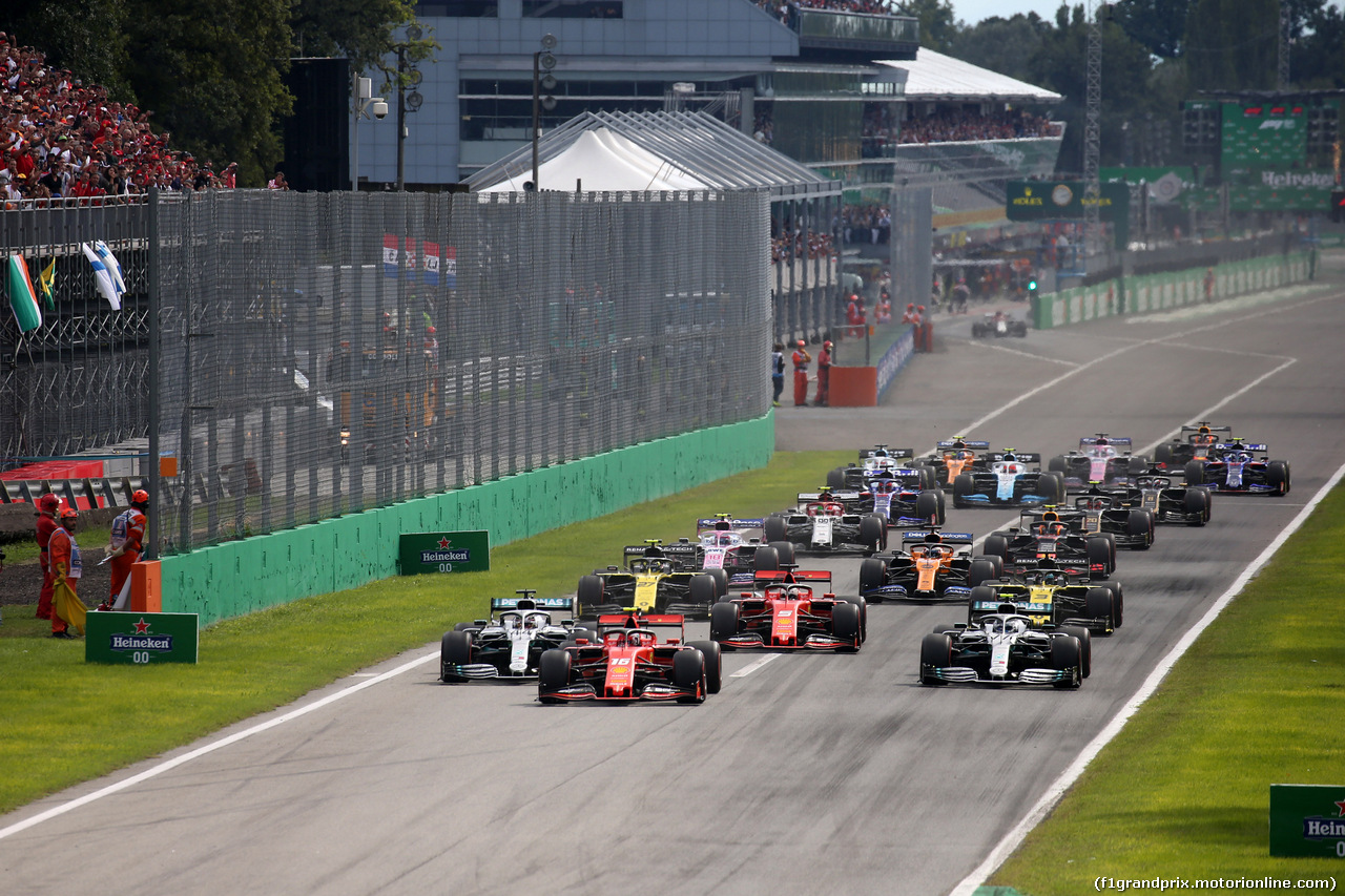 GP ITALIA, 08.09.2019 - Gara, Start of the race