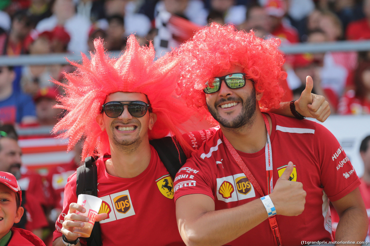 GP ITALIA, 08.09.2019 - Gara, Ferrari Fans