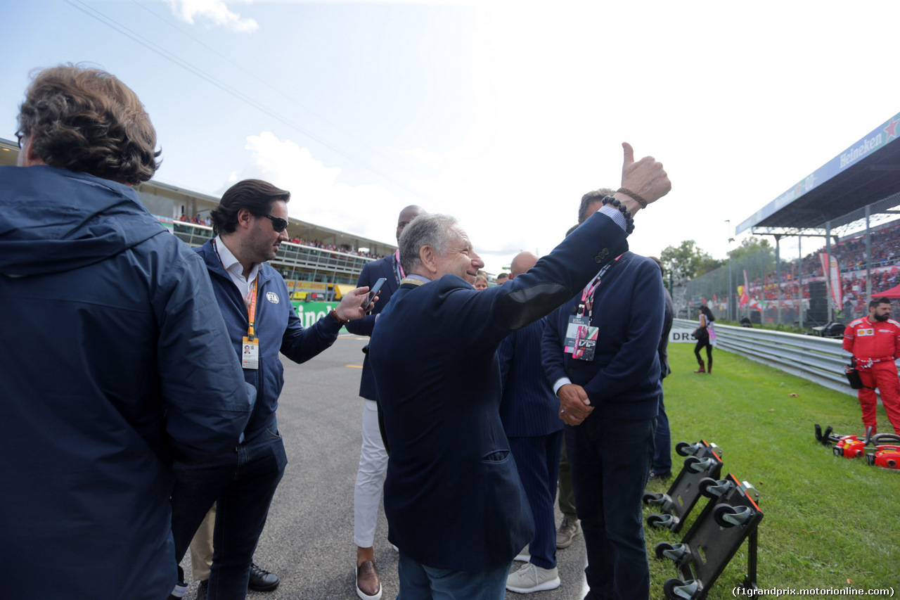 GP ITALIA, 08.09.2019 - Gara, Jean Todt (FRA), President FIA