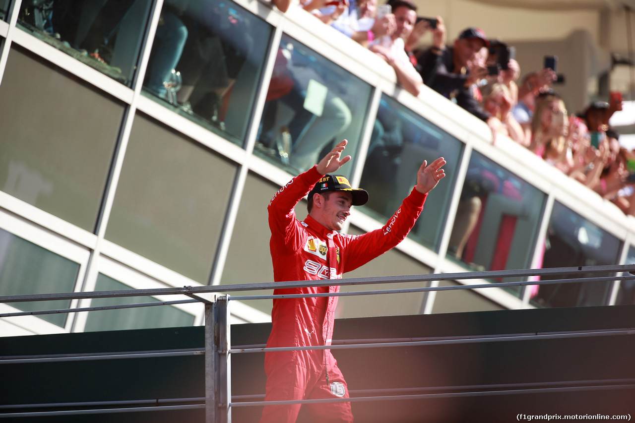 GP ITALIA, 08.09.2019 - Gara, Charles Leclerc (MON) Ferrari SF90 vincitore