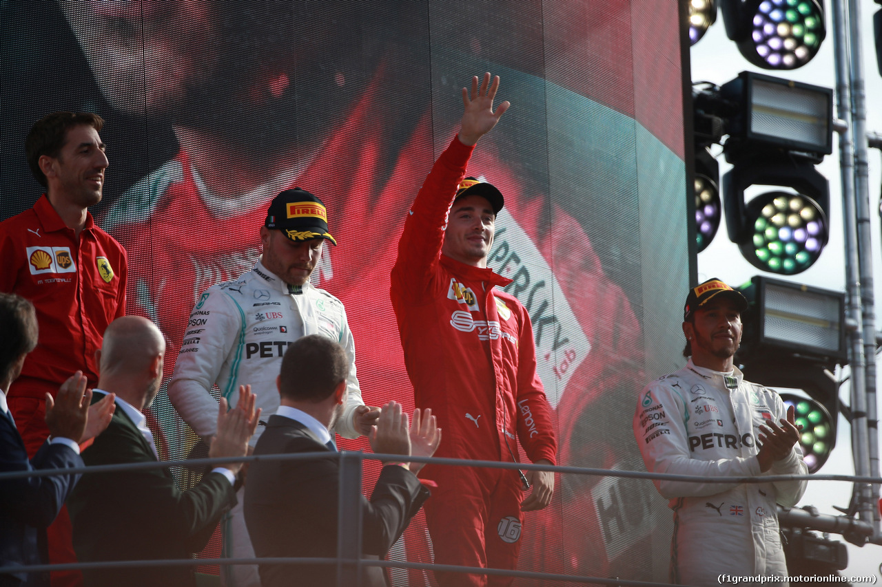 GP ITALIA, 08.09.2019 - Gara, Charles Leclerc (MON) Ferrari SF90 vincitore
