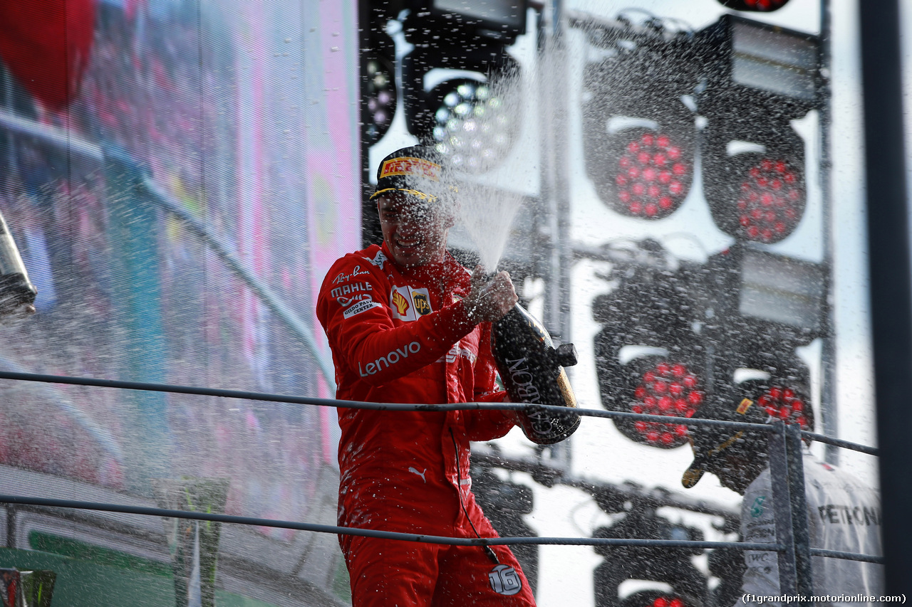 GP ITALIA, 08.09.2019 - Gara, Charles Leclerc (MON) Ferrari SF90 vincitore