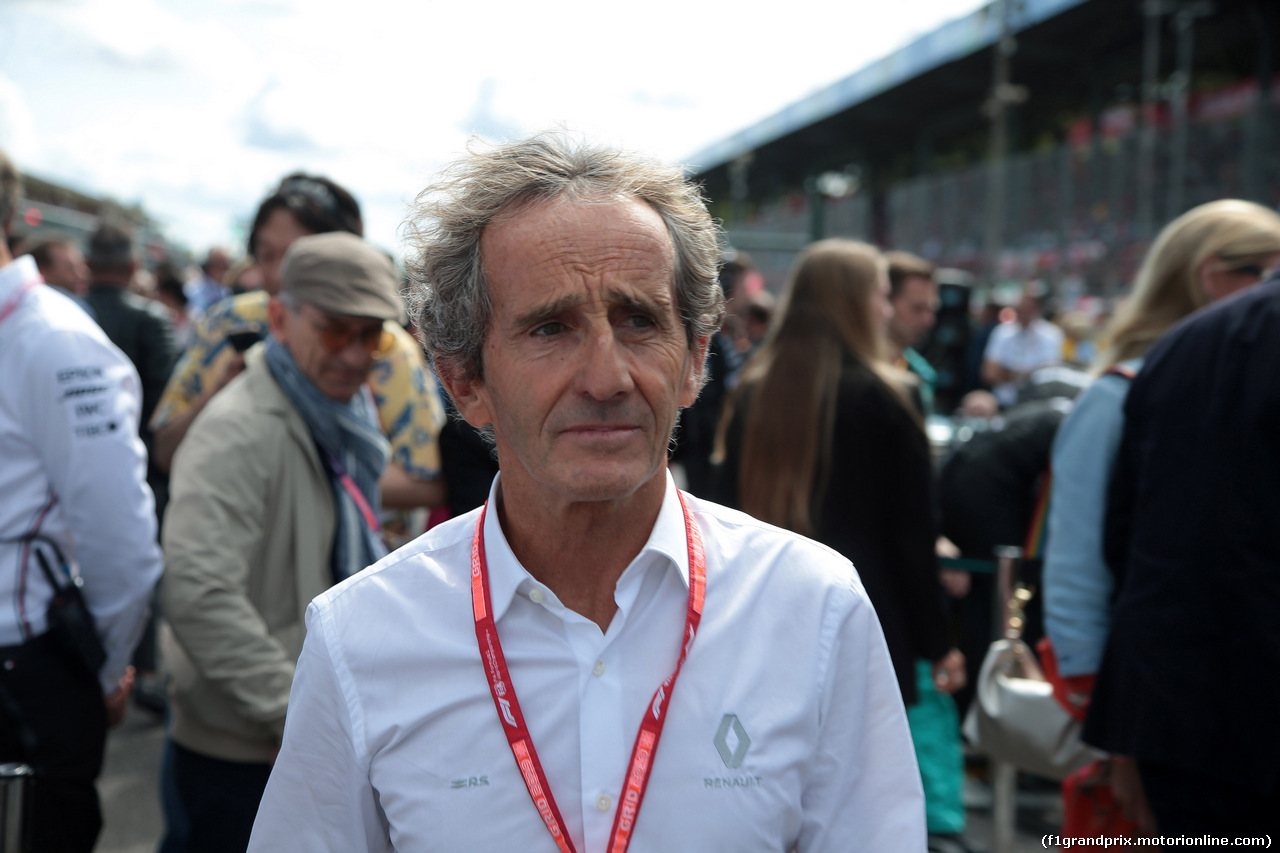 GP ITALIA, 08.09.2019 - Gara, Alain Prost (FRA) Renault Sport F1 Team Special Advisor