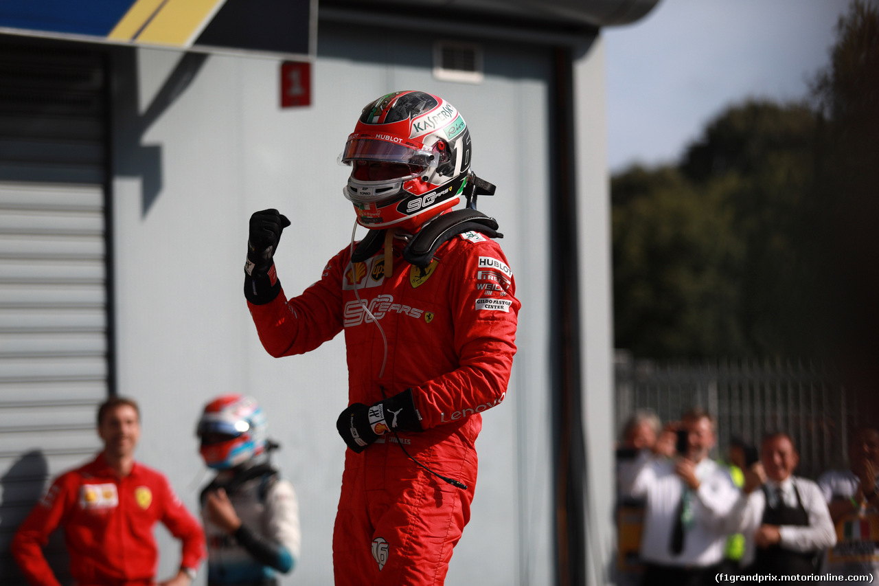 GP ITALIA, 08.09.2019 - Gara, Charles Leclerc (MON) Ferrari SF90 vincitore