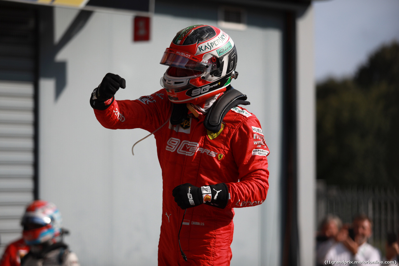 GP ITALIA, 08.09.2019 - Gara, Charles Leclerc (MON) Ferrari SF90 vincitore