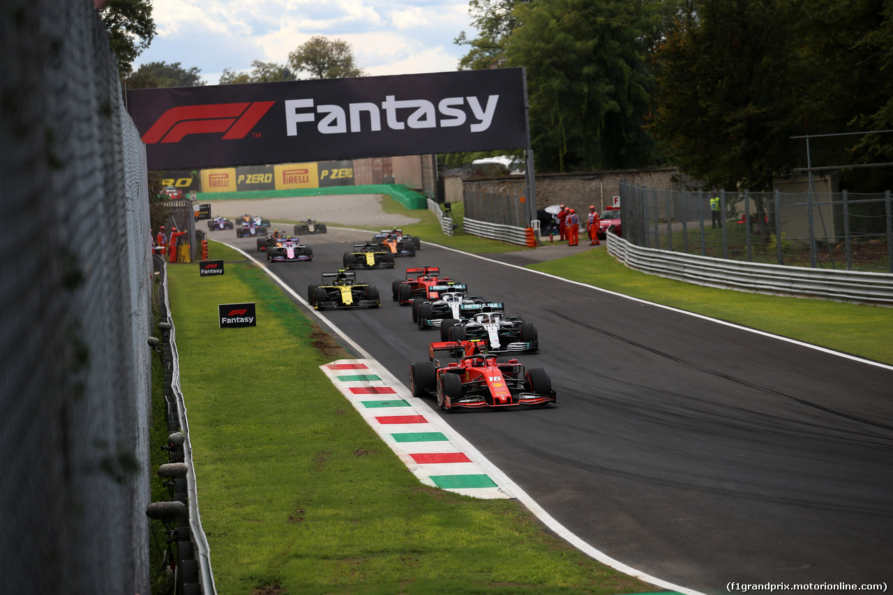 GP ITALIA, 08.09.2019 - Gara, Start of the race