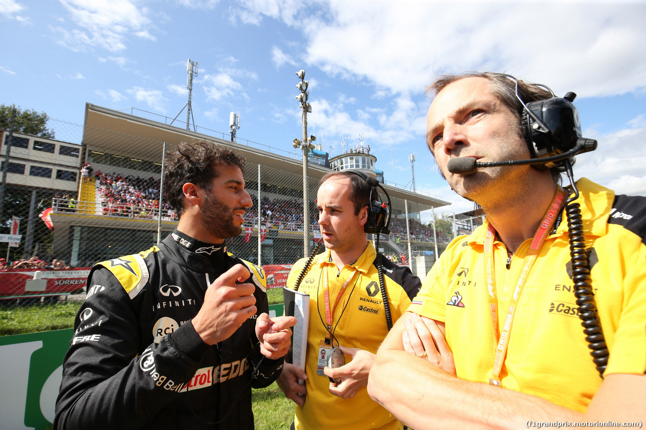 GP ITALIA, 08.09.2019 - Gara, Daniel Ricciardo (AUS) Renault Sport F1 Team RS19