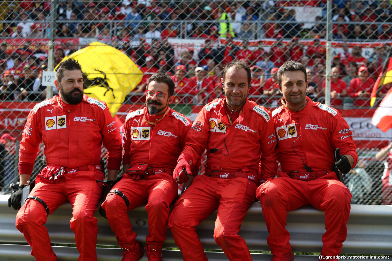 GP ITALIA, 08.09.2019 - Gara, Ferrari meccanici