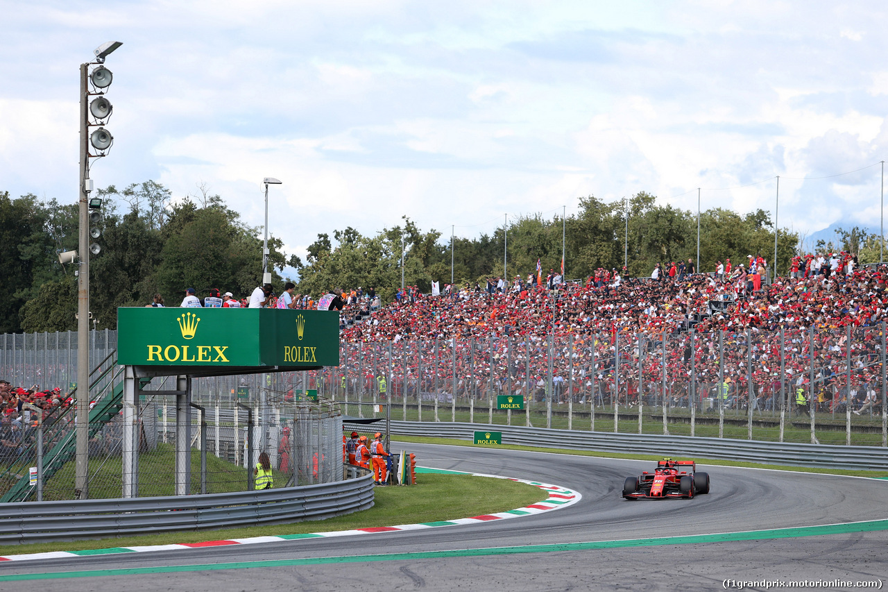 GP ITALIA, 08.09.2019 - Gara, Charles Leclerc (MON) Ferrari SF90