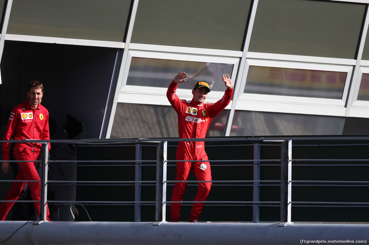 GP ITALIA, 08.09.2019 - Gara, Charles Leclerc (MON) Ferrari SF90 vincitore