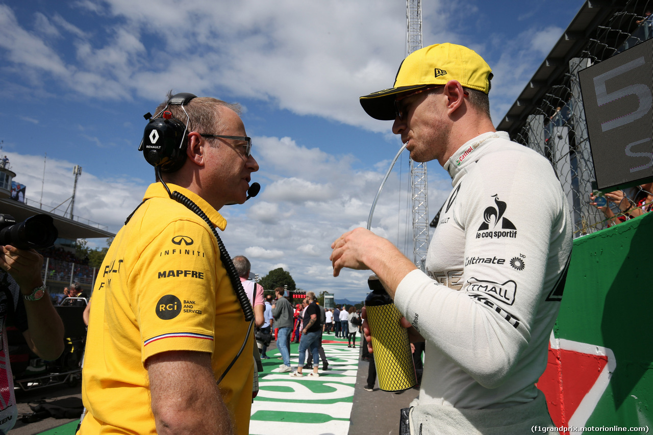 GP ITALIA, 08.09.2019 - Gara, Nico Hulkenberg (GER) Renault Sport F1 Team RS19