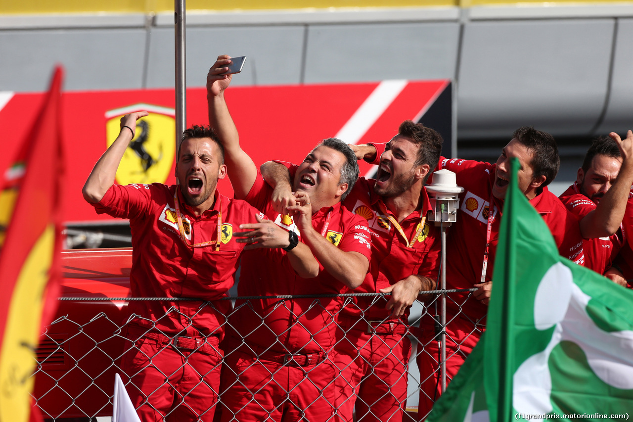 GP ITALIA, 08.09.2019 - Gara, Ferrari meccanici