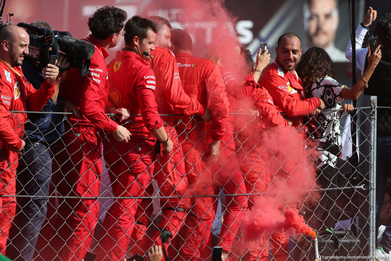 GP ITALIA, 08.09.2019 - Gara, Ferrari meccanici