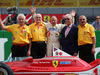 GP ITALIA, 08.09.2019 - Jody Scheckter (RSA) with his 1979 Ferrari 312T4, his meccanici, e Piero Ferrari (ITA) Ferrari Vice-President.