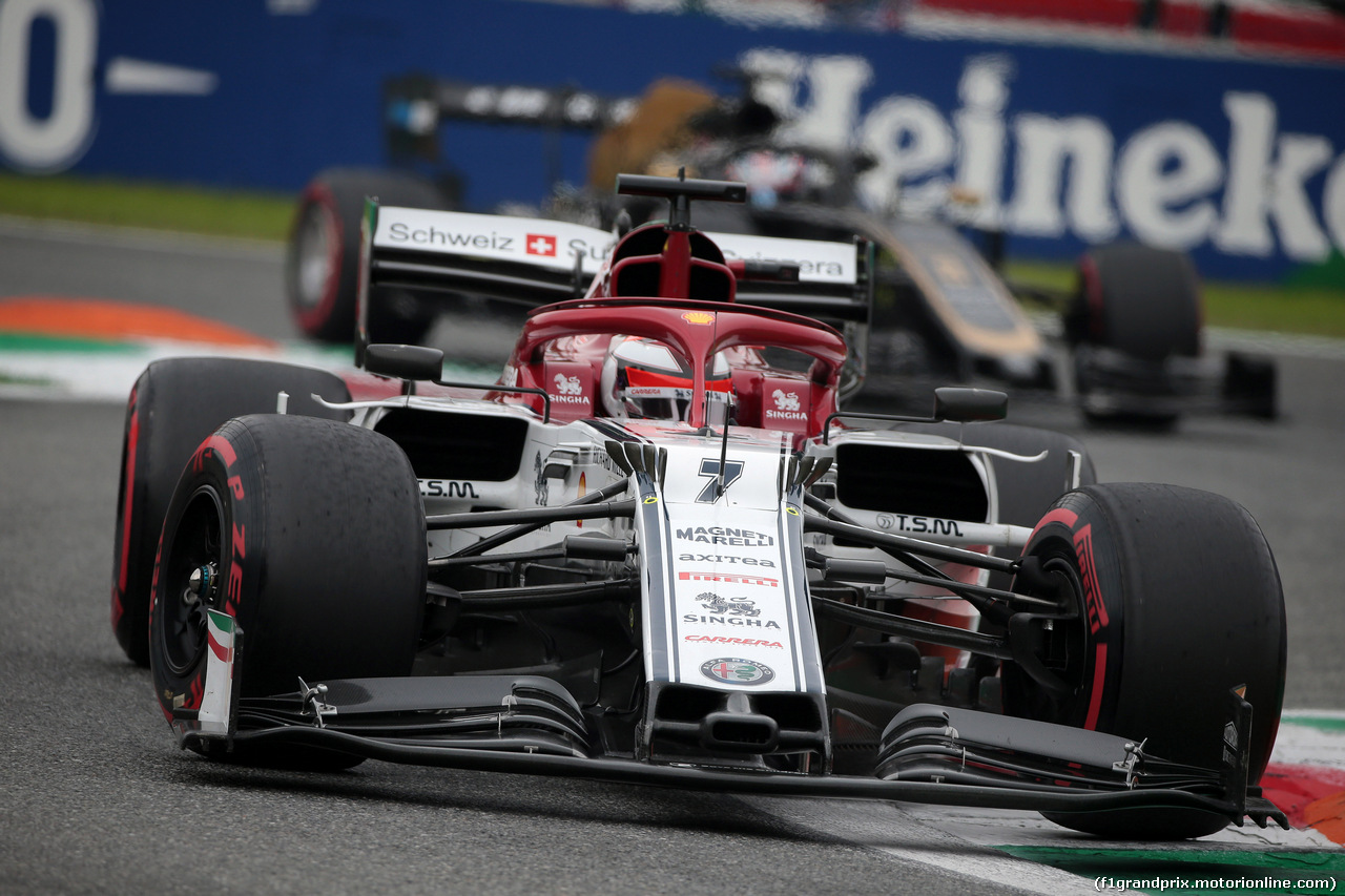 GP ITALIA, 07.09.2019 - Prove Libere 3, Kimi Raikkonen (FIN) Alfa Romeo Racing C38