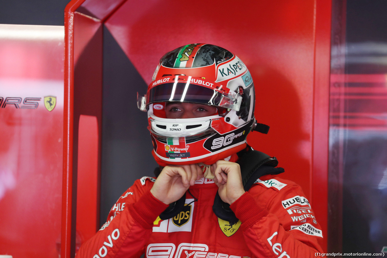GP ITALIA, 07.09.2019 - Prove Libere 3, Charles Leclerc (MON) Ferrari SF90