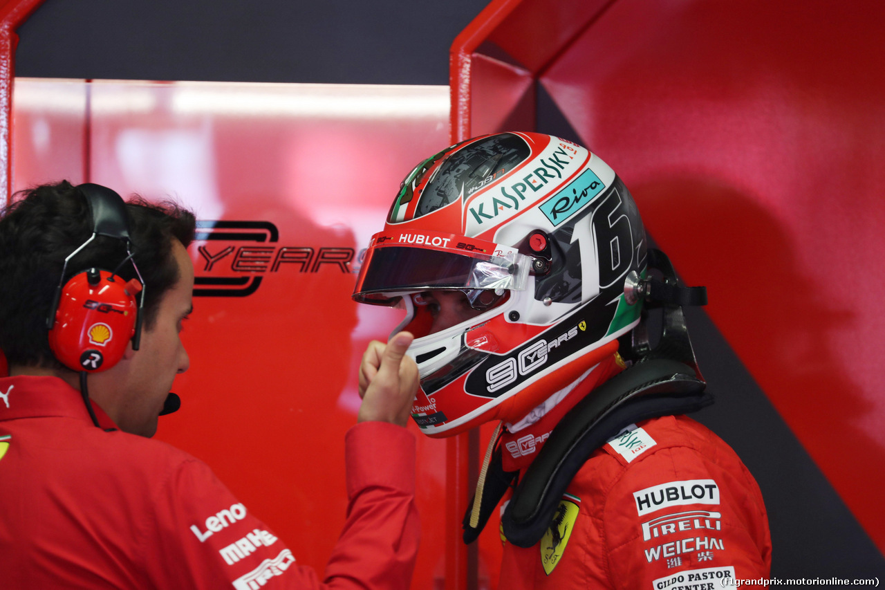 GP ITALIA, 07.09.2019 - Prove Libere 3, Charles Leclerc (MON) Ferrari SF90
